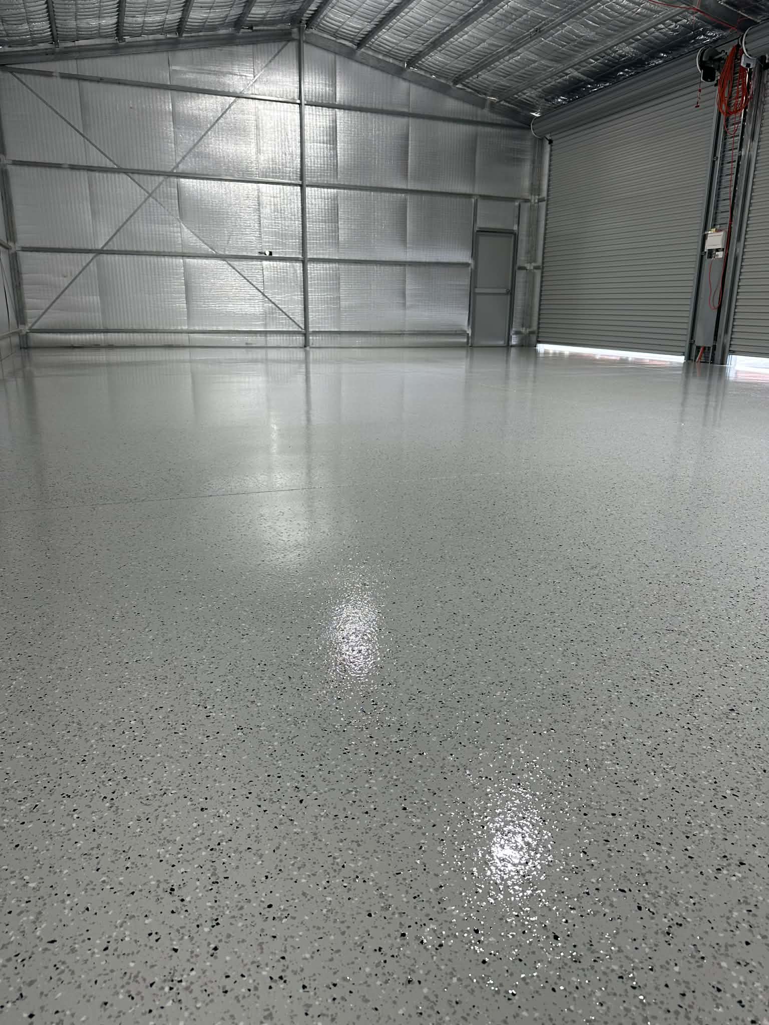 Reign G&C polished concrete flooring project